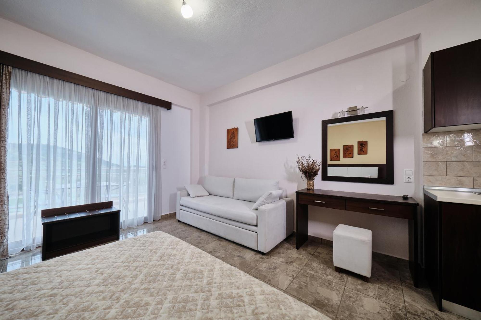 Studios Pigasos Skala Sotiros Bagian luar foto